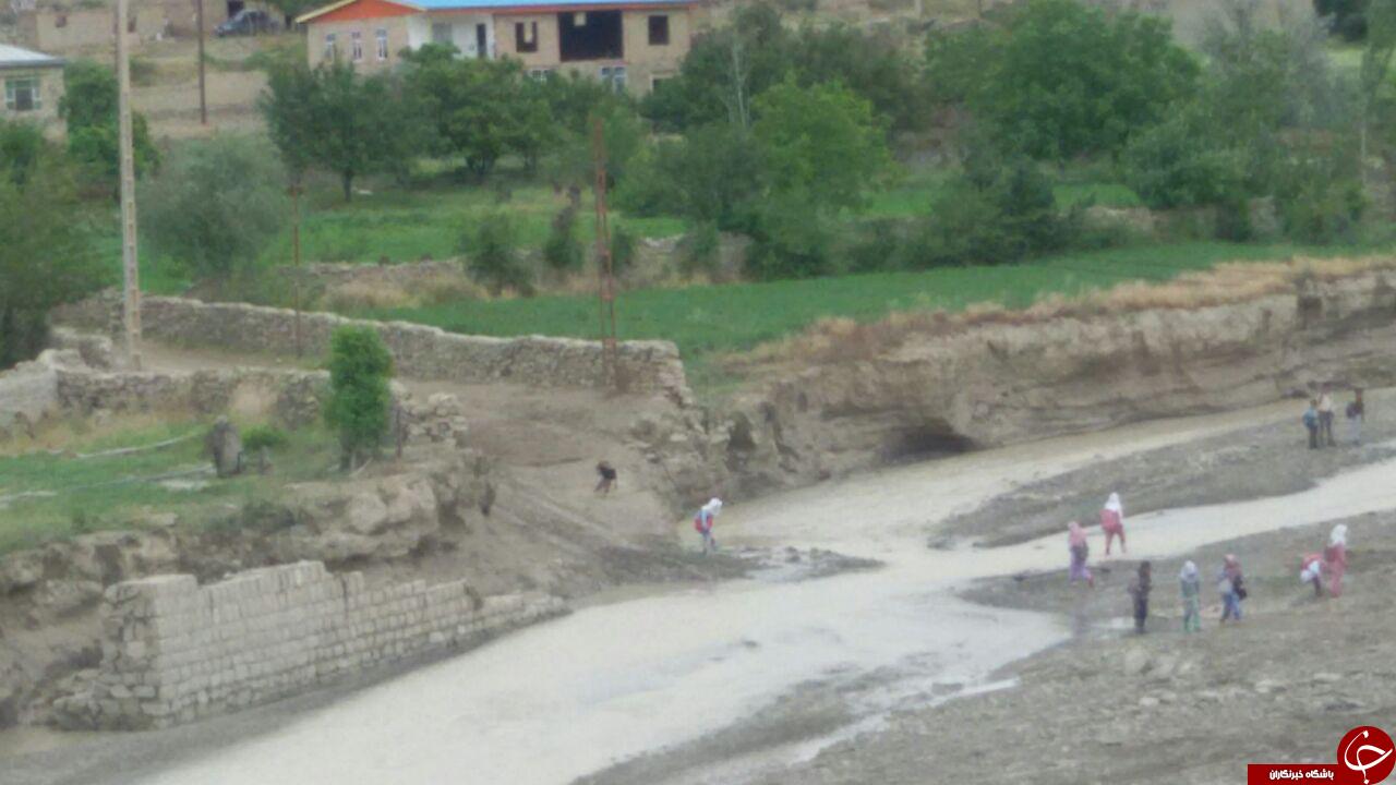 مشکل تردد در روستای تونلی&zwnj;سلفی + تصاویر