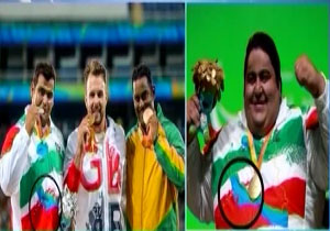 پشت پرده چسب کاری لباس های کاروان پارالمپیکی ایران + فیلم