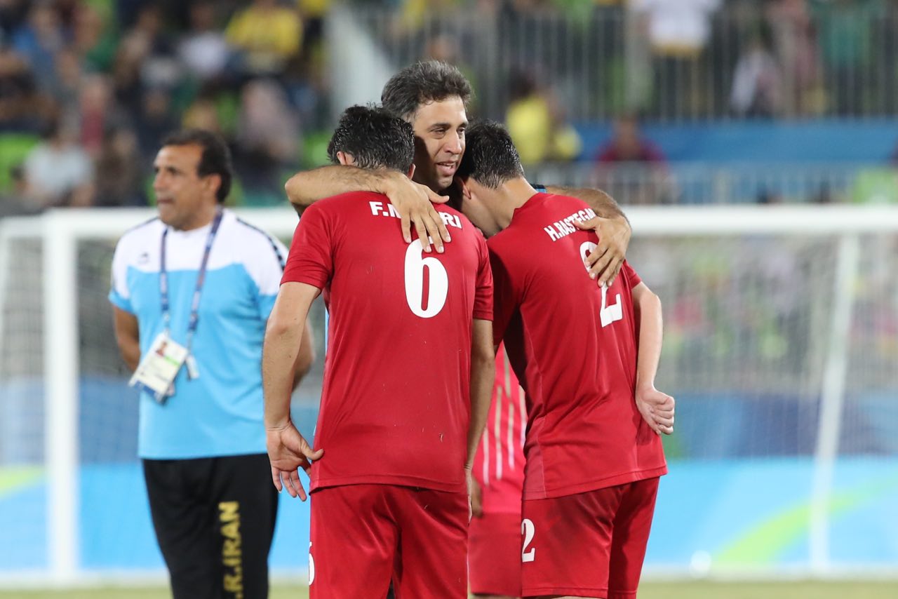 تیم فوتبال هفت نفره ایران نایب قهرمان پارالمپیک شد