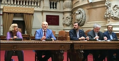 هیأت حقوق بشری ایران از دیوانعالی ایتالیا و زندان شهر رم بازدید کردند