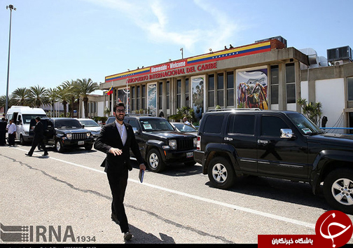 عکس/ اسکورت روحانی در ونزوئلا