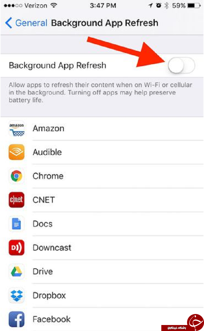 6راهکار برای افزایش ios10 در آیفون