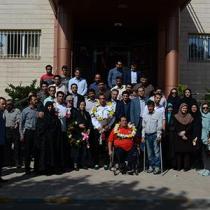 استقبال از ورزشکاران پارالمپیکی