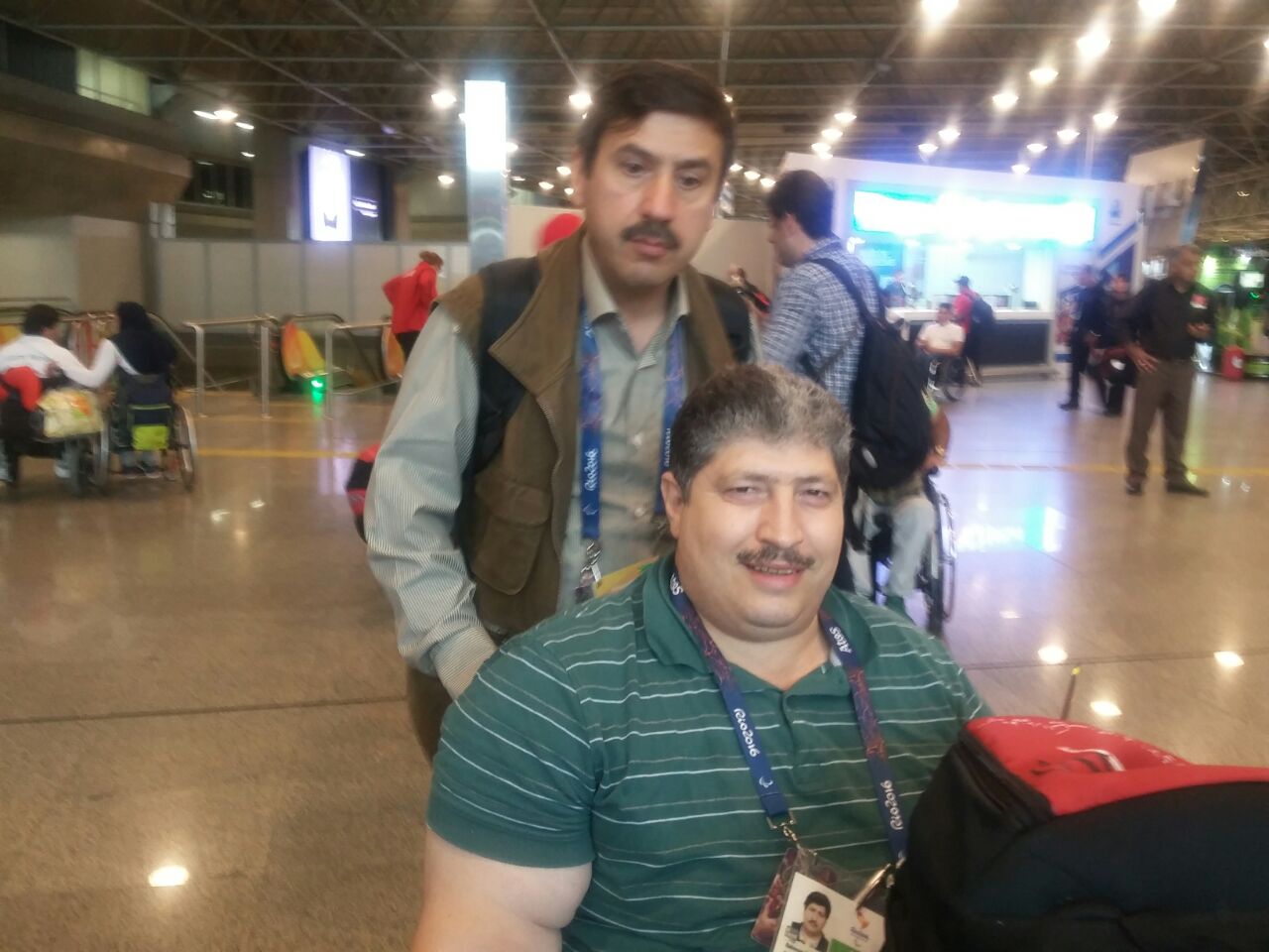 کاروان ایران بازگشت از ریو +تصاویر