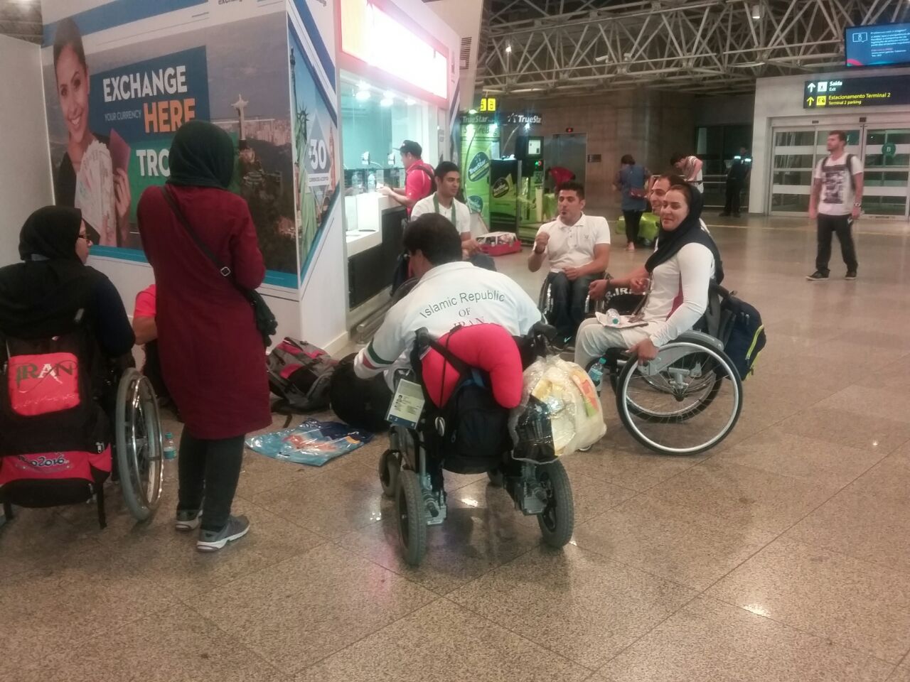 کاروان ایران بازگشت از ریو +تصاویر