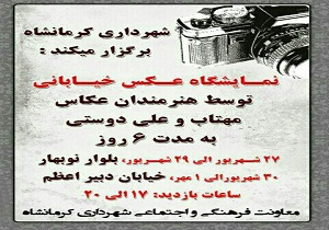 برپایی نمایشگاه عکس خیابانی