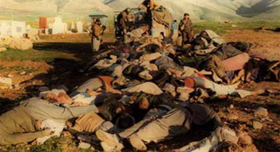کردها و زخمی که از منافقین خوردند