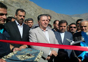 بهره برداری 10 کیلومتر چهارخطه کردن محور هراز با حضور وزیر راه