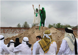 بازسازی واقعه غدیرخم در آمل