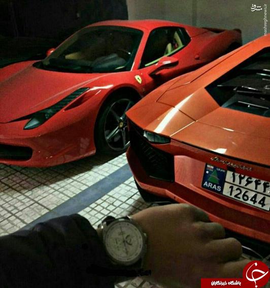 عکس/ پارکینگ میلیاردی جوان تبریزی