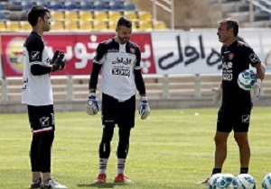 رفتار عجیب دروازه&zwnj;بان کروات پرسپولیس در تمرین