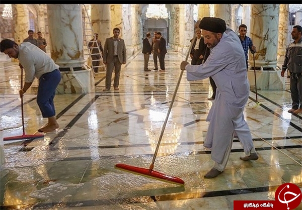 فردا؛ افتتاح بخشی از صحن حضرت فاطمه(س) در نجف اشرف + تصاویر