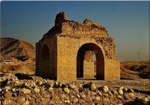 تخریب بنای تاریخی چهار طاقی خیرآباد