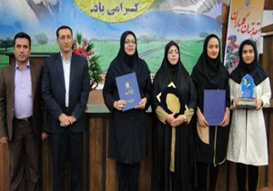 درخشش دانش آموزان هم استانی در جشنواره نوجوان سالم