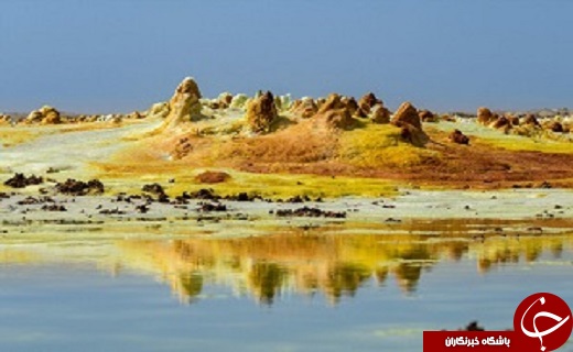 استخراج نمک در بیابان داغ&lrm;