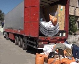 کشف دو محموله قاچاق لباسهای خارجی در خوی