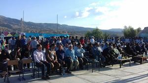 جشنی به شکرانه برداشت پسته در مرز گلستان