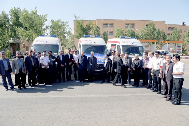 جایگزینی 20 آمبولانس جدید در همدان
