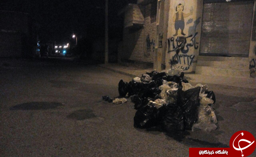 مشکل کمبود سطل زباله در فسا + تصاویر