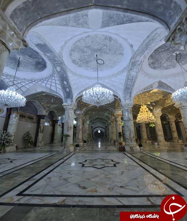تصاویری از صحن حضرت فاطمه الزهرا (س)