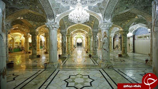 تصاویری از صحن حضرت فاطمه الزهرا (س)