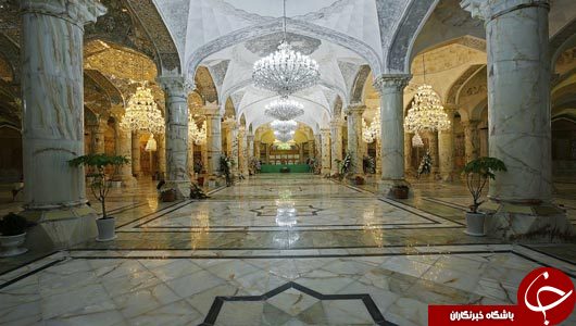 تصاویری از صحن حضرت فاطمه الزهرا (س)