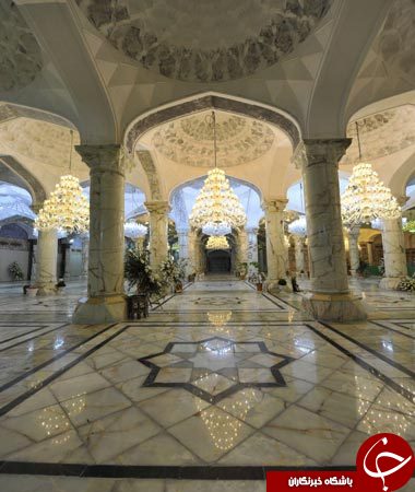 تصاویری از صحن حضرت فاطمه الزهرا (س)