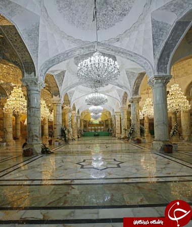 تصاویری از صحن حضرت فاطمه الزهرا (س)
