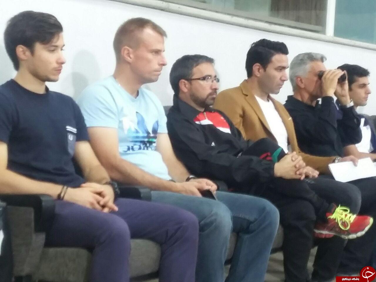 مربیان تیم ملی ناظر دیدار استقلال - ذوب آهن / کی روش نیست! + عکس