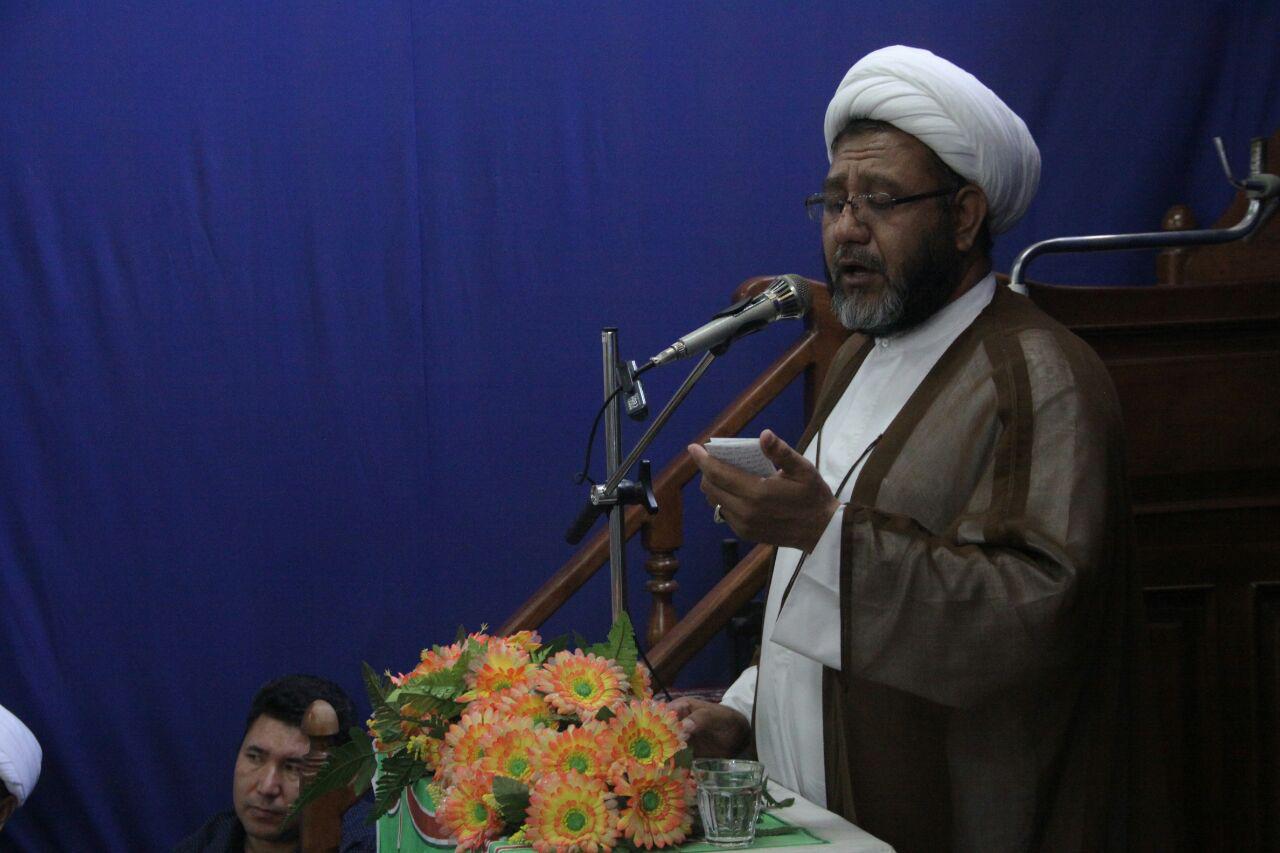 جشن غدیر خم با حضور مهاجرین افغانستانی در دفتر آیت&zwnj;الله محقق کابلی برگزار شد