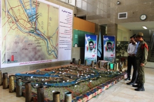 رونمایی از ماکت کربلای 5 در گلستان