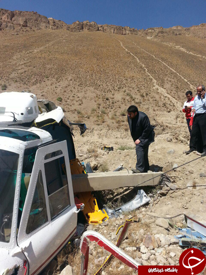 علت سقوط مرگبار بالگرد اورژانس در جاده هراز مشخص شد+ اسامی قربانیان