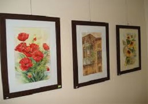 گشایش نمایشگاه نقاشی در سقز