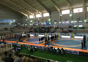 برگزاری مسابقه های کشتی آزاد و فرنگی قهرمانی جوانان کشور