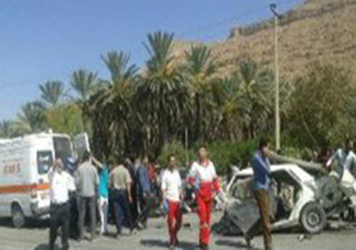 3 کشته و مجروح در برخورد تریلی و پیکان + تصویر