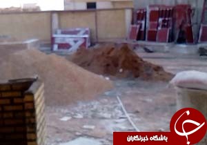شهروند خبرنگار: مدرسه ساخته نشده میزبان دانش آموزان شیرازی + فیلم