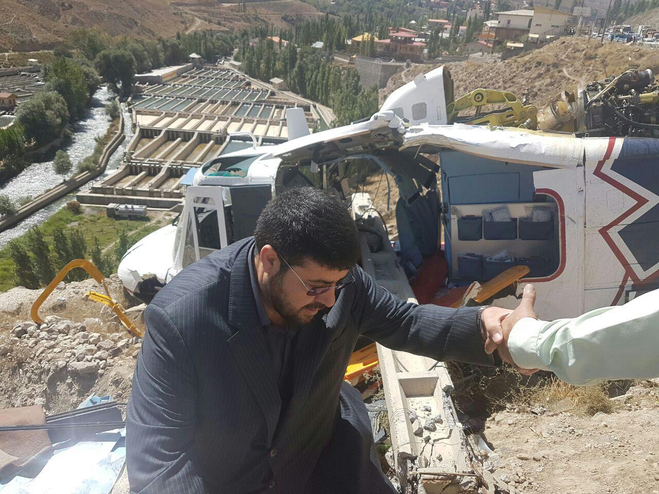 از سقوط دردناک بالگرد اورژانس تا دستگیری قاتل مدیرعامل باشگاه مس سرچشمه
