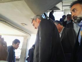 بازدید  وزیر کشور از سایت میگوی گمیشان