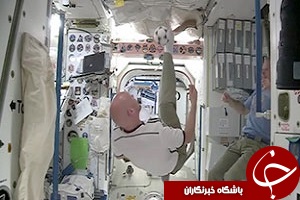 چالش فوتبال در فضا ! +فیلم