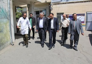بازدید استاندارازبیمارستان طالقانی ارومیه