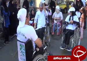 ویلچر رانان قزوین دور هم جمع شدند