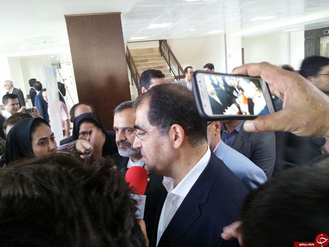 افتتاح دانشکده داروسازی مشهد با حضور وزیر بهداشت + تصاویر