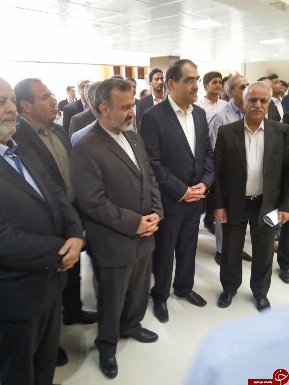 افتتاح دانشکده داروسازی مشهد با حضور وزیر بهداشت + تصاویر