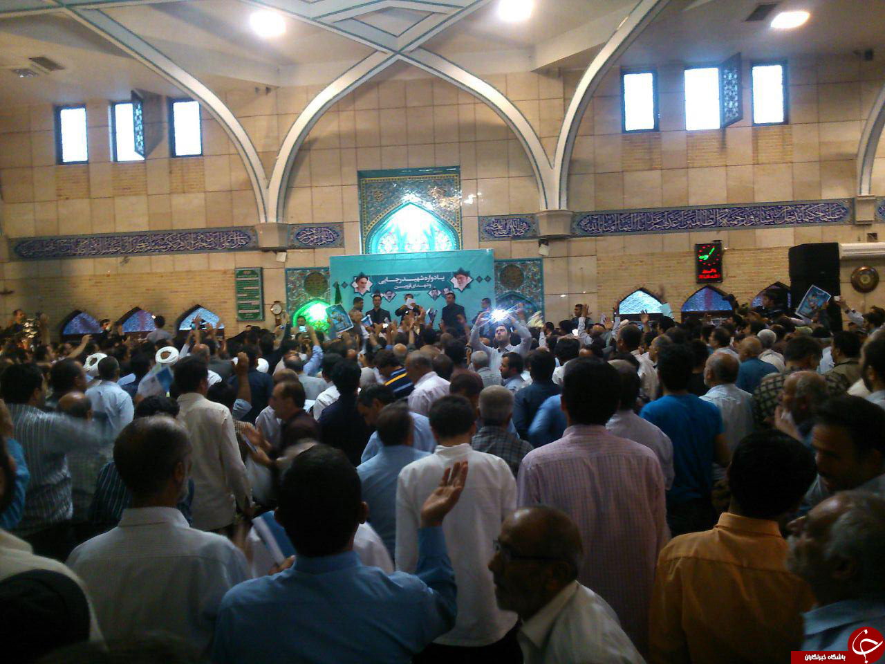 تصاویری از حضور احمدی&zwnj;نژاد در قزوین