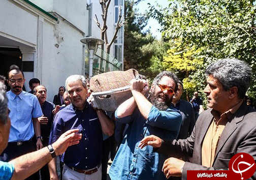 عکس/ حضور هنرمندان در منزل مرحوم داود رشیدی