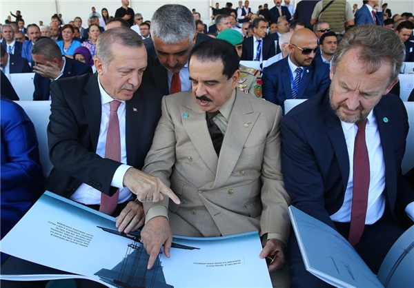 حضور اردوغان در مراسم افتتاح سومین پل معلق روی تنگه بسفر در ترکیه+ تصاویر
