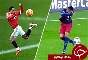 کنترل توپ های باورنکردنی در دنیای فوتبال + فیلم