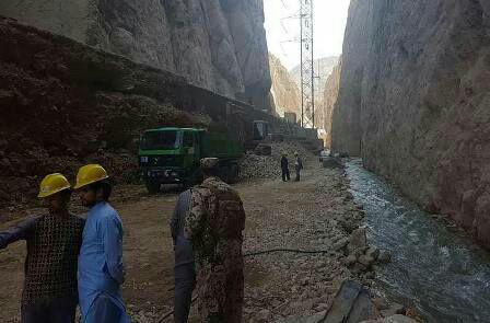 کار ساخت تنگه تاشقرغان آغاز شد