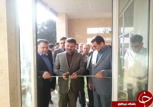 افتتاح یک طرح شهرداری تاکستان