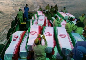 ورود پیکر پاک 60 شهید دفاع مقدس+تصاویر